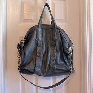 orYANY Gray leather Cassie bag